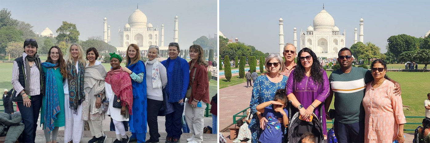 Same Day Taj Mahal  Tour from Delhi for Female Travelers with Private Car and Guided Support